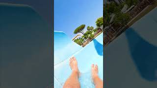 Toboga A WaterSlide at Hydromania WaterPark Rome Italy shorts [upl. by Dazhahs]