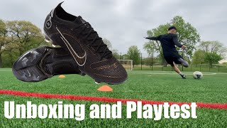 Nike Mercurial Vapor 14 Elite FG Unboxing and Playtest [upl. by Honebein]