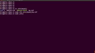 4 MySQL Video Tutorial MY CNF [upl. by Gothart]