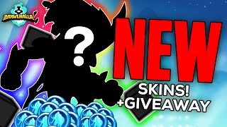 Brawlhalla just revealed NEW SKINS  FREE CODES amp GIVEAWAY [upl. by Oiziruam876]