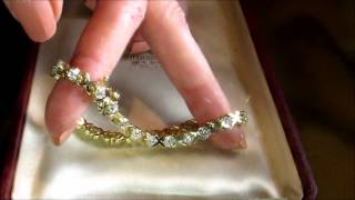 45 Carat Diamond Tennis Bracelet [upl. by Giltzow206]