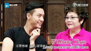 EngSub William Chan and his love for his mom Lovely moments from interview and shows [upl. by Pollard200]