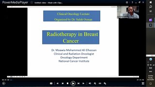 Radiotherapy in Breast Cancer Dr Moawia Mohammed [upl. by Davidson]