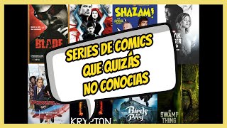 8 SERIES de COMICS de MARVEL y DC que talvez no conocias [upl. by Ellerrehc]