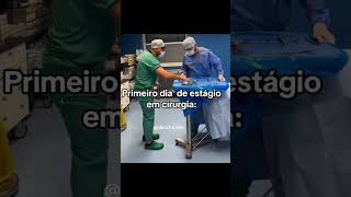 🚨PRIMEIRO DIA DE ESTÁGIO EM CIRÚRGIA🚨 😂 medicina doctor centrocirurgico enfermagem shorts [upl. by Woodberry773]