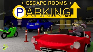 Parking Escape Rooms 脱出ゲーム 攻略 Full Walkthrough Nakayubi [upl. by Bernita13]