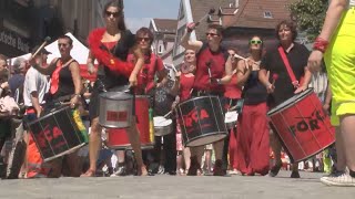 Im Rausch der Trommeln  22 Internationales SambaFestival begeistert [upl. by Elawalo]