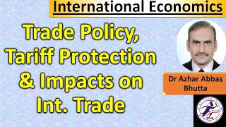 Trade Policy Tariff Protection Types Impacts  Specific vs Advalorem Tariff Consumption Effect [upl. by Nanaek]