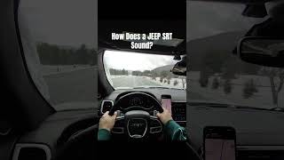 Jeep SRT POV with a Nice amp Deep Exhaust Setup [upl. by Ecniv]