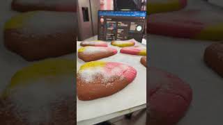 Polvorones TRI Color 🏳️‍⚧️  Panaderia mexicana recetas tricolor hornar [upl. by Leugar903]