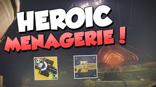 NEW Heroic Menagerie Guide How to Get Izanagis Catalyst Destiny 2 [upl. by Elleb762]