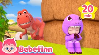 Welcome to Dino Worldㅣ Bebefinn Songs CompilationㅣNursery Rhymes for Kids [upl. by Spalla956]