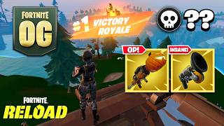 OG Fortnite Reload  High Kill Solo Vs Squads Gameplay  Keyboard amp Mouse [upl. by Netsyrc]