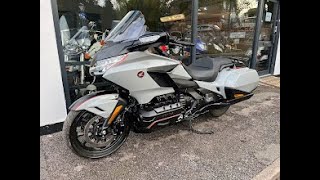 HONDA GOLDWING 1800 BOBBER MANUAL 2022 GREY QUICK START UP AND REVIEW [upl. by Aened]