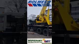 Rozładunek na grubo Wóz paszowy Storti amp KAMAZ ROLMECH [upl. by Herzen207]