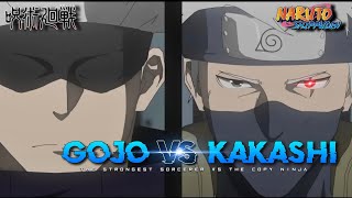 Gojo VS Kakashi FULL FIGHT ANIMATION IN HINDI  Jujutsu Kaisen Vs Naruto HD [upl. by Cowan]