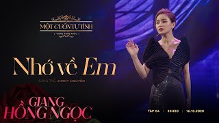 Nhớ Về Em  Giang Hồng Ngọc  Album Một Cuốn Tự Tình [upl. by Harpp]