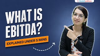 What is EBITDA EBITDA Explained in Hindi [upl. by Neffets]