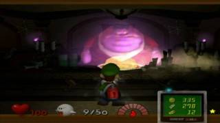 Luigis Mansion Boss Run Area 2 hard mode no damage [upl. by Fugere591]