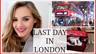 LAST DAY IN LONDON  VLOGMAS 19 [upl. by Zzaj]