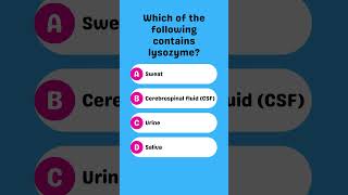 Which of the following contains lysozyme [upl. by Introc]