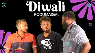 Diwali Kodumaigal  Oc Wifi  Srilankan Tamil Comedy  2024 [upl. by Airdnal988]