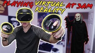 SCARY DO NOT PLAY VIRTUAL REALITY AT 3 AM SOMETHING IS WATCHING ME [upl. by Cas]