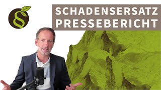 Schadensersatz wegen Pressebericht – Kreditgefährdung 824 BGB [upl. by Clarkin]