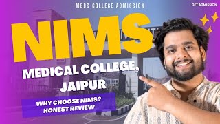 NIMS Jaipur Review MBBS Admission  fees Patient flow [upl. by Lorelle]