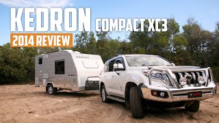 Kedron Compact XC3  2014 Caravan Review [upl. by Ahseila]