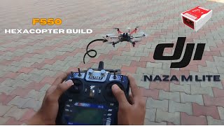 Hexacopter F550 Build Using Dji Naza M Lite Flight Controller [upl. by Horter864]