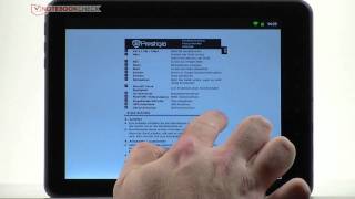 Prestigio Multipad PMP5080B Tablet  Guide PDF File [upl. by Wolram]