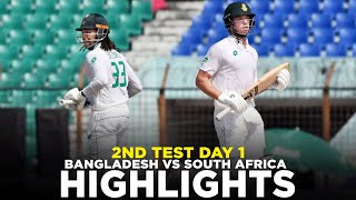 Full Highlights  Bangladesh vs South Africa  2nd Test Day 1  M3H1K [upl. by Nolie]