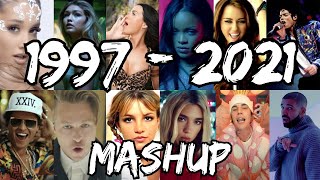 POP SONGS WORLD 19972021  POP 2021 MEGAMİX 200 Songs Mashup [upl. by Gala313]