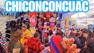 Mercado de ROPA CHICONCUAC ROPA A 25 EL MÁS GRANDE TIANGUIS PARA HACER NEGOCIO [upl. by Neetsirk]