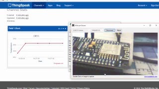 LM35 with Esp8266 Thingspeak [upl. by Anthony415]