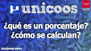 Qué es un porcentaje y cómo se calculan PRIMARIA unicoos [upl. by Yrehcaz]