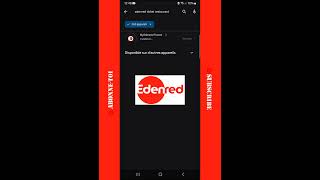 Tuto  Télécharger et Installer lApplication Edenred Ticket Restaurant [upl. by Hcurob]
