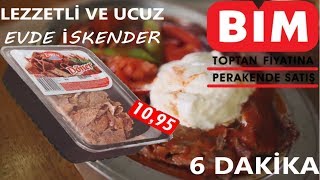 BİMden EVDE İSKENDER YAPIMIçok ucuz [upl. by Leunas]