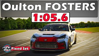 iRacing Toyota GR86 Oulton Park FOSTERS Track Guide  1056 [upl. by Ardnasirhc261]