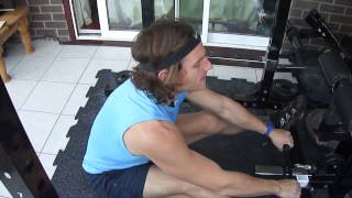 Superset seated row and close grip push up [upl. by Roosevelt793]