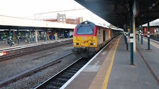 TfW 67014 TnT 82226 1W23 TfW Loco Hauled  Stockport  170823 [upl. by Micah484]