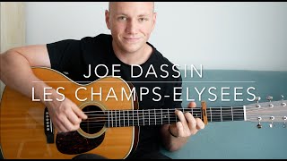 Les ChampsElysees  Joe Dassin Fingerstyle Guitar Cover by NICLAS [upl. by Leon]