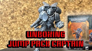 Unboxing space marine captain with jump pack [upl. by Breskin979]