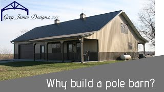 5 Reasons Why You Should Build a Pole Barn [upl. by Anitsyrk]