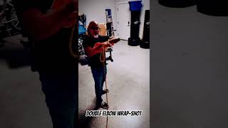 Rope Dart Tutorial  Double Elbow Wrap Into A Shot Demo of Application by Piercing a Target 🎯 [upl. by Jehiah210]