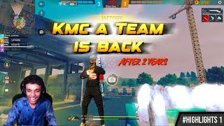 KMC MAIN SQUAD IS BACK 🔥  AFTER 2 YEARS ⚡  KMC KOMBAN  KMC SATHAN  KMC SICHU [upl. by Sidwel916]