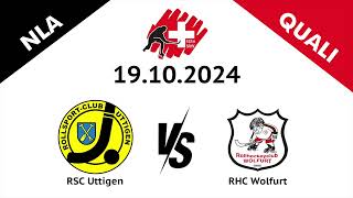 Highlights Rollhockey NLA  RSC Uttigen vs RHC Wolfurt [upl. by Amberly275]