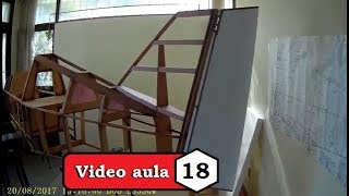 Construção de ultraleves  Aula 18  Leme  Parte 2 [upl. by Enomed]