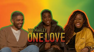 Bob Marley One Love  Kingsley BenAdir amp Lashana Lynch Interview [upl. by Adnilg]